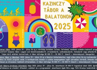 KAZINCZY TÁBOR A BALATONON 2025