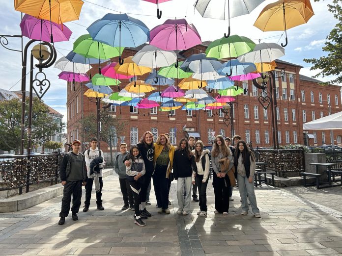 Múzeumpedagógiai foglalkozáson a 7. évfolyam