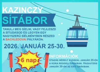 KAZINCZY SÍTÁBOR – 2026. JANUÁR 25-30.