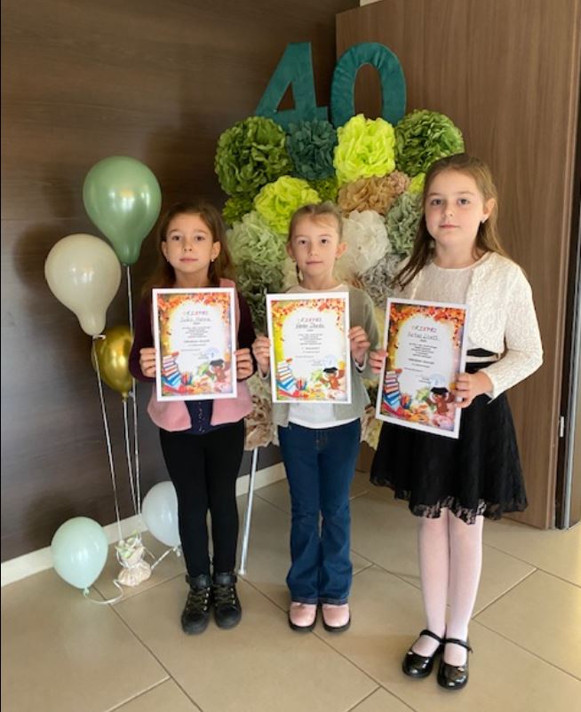 „Egy vidám napom a fejlesztő / logopédus / gyógytesis nénivel” című rajzpályázat