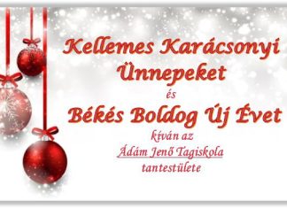 Kellemes ünnepeket!