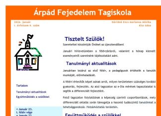 2026. január Hírlevél