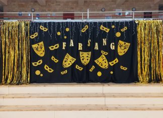 Farsangi dekoráció a Kazinczyban – 2026.02.02.