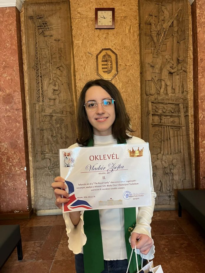 Kazinczys siker a „The Royal Family” angol nyelvi versenyen