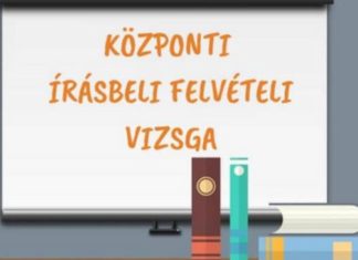 Írásbeli felvételi vizsga eredmények