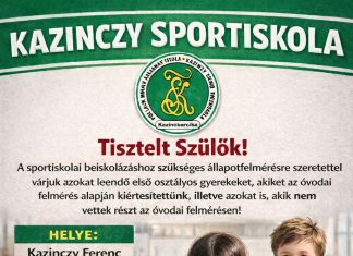 Óvodai képességfelmérés – 2026.03.28, 03.30.