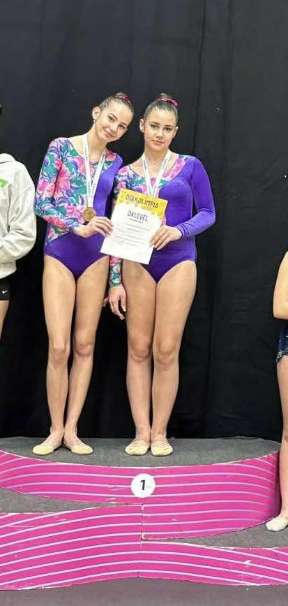 Kazinczys siker a Ritmikus Gimnasztika Diákolimpia Országos Döntőjén