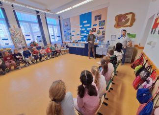 Nagycsoportos óvodások látogatása