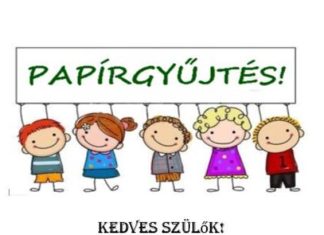 Papírgyűjtés – 2026. 04. 21-én!