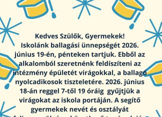 Virágok a ballagásra – 2026.06.18.