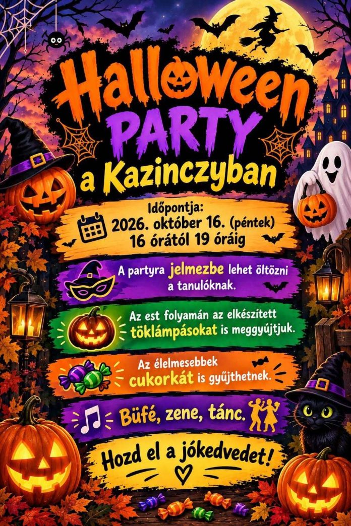 Halloween Party a Kazinczyban – 2026.10.16.